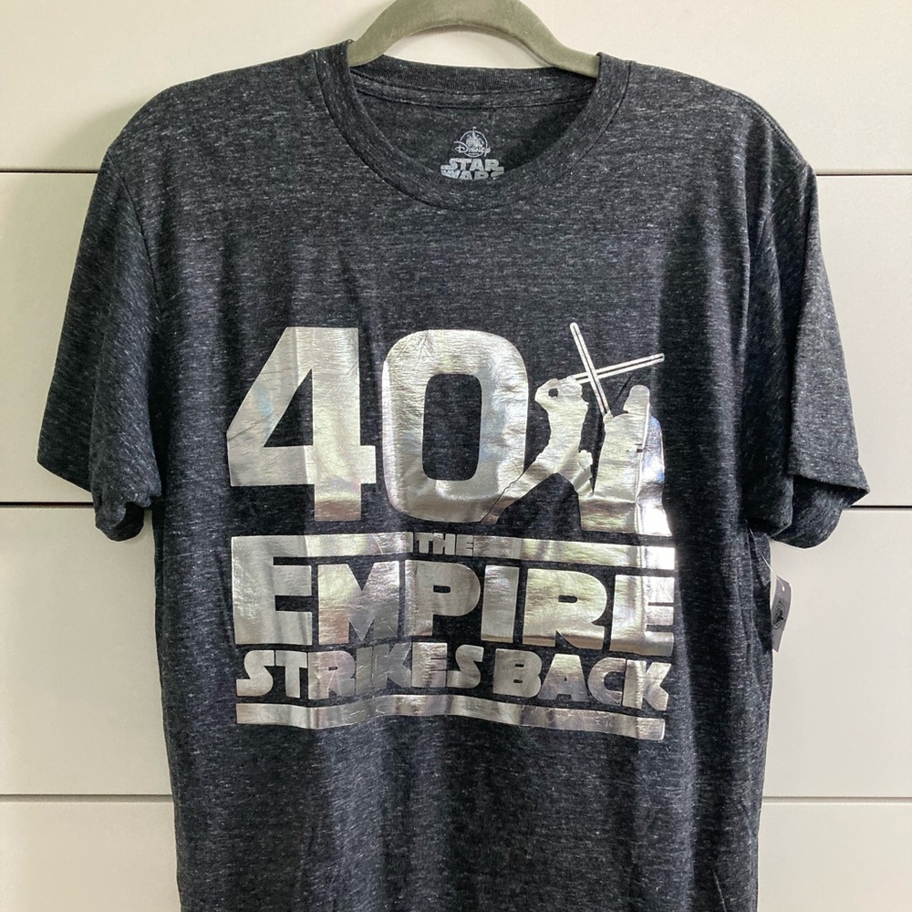 Disney Parks Star Wars 40th Anniversary The Empire Strikes Back T-shirt NEW